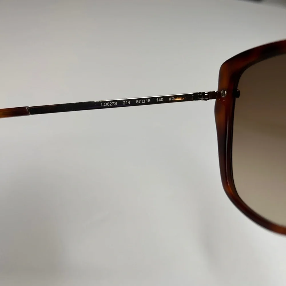 Longchamp L0627S-214-57 Sunglasses, Size 57mm 140mm 16mm Havana Women